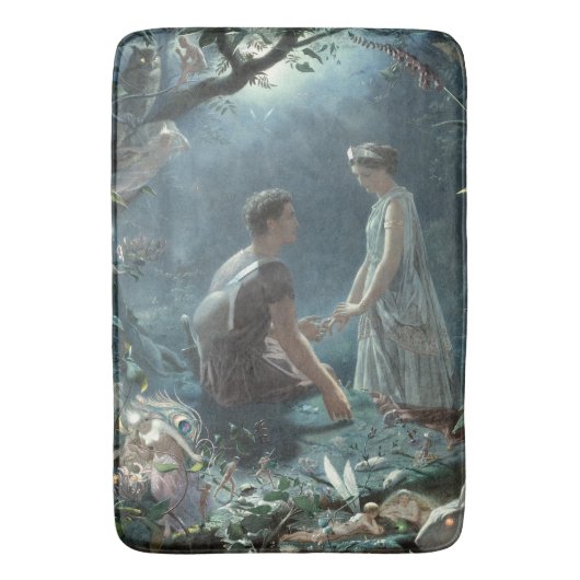 Furries: Shakespeares Sommernachtstraum Badematte (Vorderseite Vertikal)