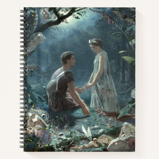 Furries: Shakespeares Sommernachtstraum Notizblock (Vorderseite)