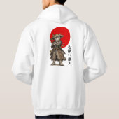 FURRONIN | CAT RONIN KRIEGER HOODIE (Rückseite)