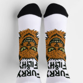 "Furry and Filthy" Sassy Cat Socks Socken (Oben)