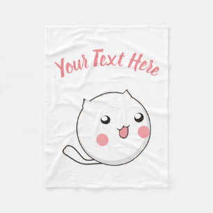 Furry Ball of Kitten Liebe Fleecedecke