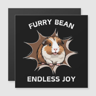 Furry Bean Endless Joy Magnetkarte