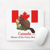 Furry Beaver Mousepad (Mit Mouse)