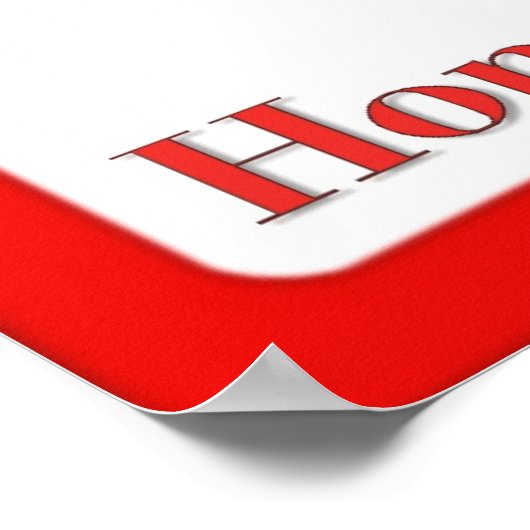 Furry Beaver Poster (Ecke)