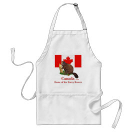 Furry Beaver Schürze