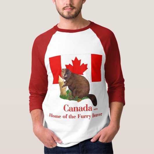 Furry Beaver T-Shirt (Vorderseite)