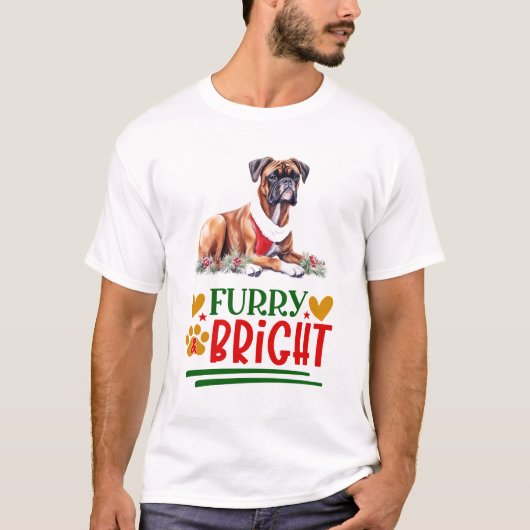 Furry & Bright Boxer T-Shirt (Vorderseite)