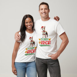 Furry & Bright Bull Terrier T-Shirt