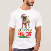 Furry & Bright Bullmastiff T-Shirt (Vorderseite)
