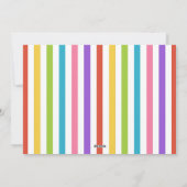 Furry & Bright Dog Foto Feiertagskarte (Rückseite)