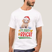Furry & Bright Poodle T-Shirt (Vorderseite)