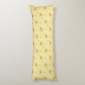 Furry Brown Bunnies Among Daffodils Seitenschläferkissen (Rückseite (Vertikal))