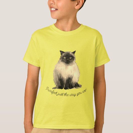 Furry Cat T - Shirt (Vorderseite)
