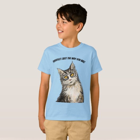 Furry Cat T - Shirt (Vorne ganz)