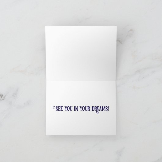 Furry Cheese Man Business Mouse Krawatte Nerdy Karte (Innenseite)