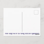 Furry Cheese Man Business Mouse Krawatte Nerdy Postkarte (Rückseite)