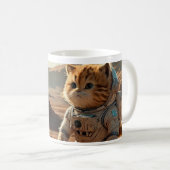 Furry Chubby Little Garfield Cub auf Mars Tasse (VorderseiteRechts)