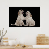 Furry Companions 36 x 24 Poster (Küche)