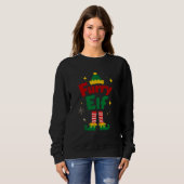 Furry Elf Pet Family Christmas Design Sweatshirt (Vorne ganz)