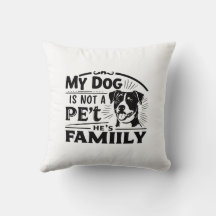 Furry Family Pillow