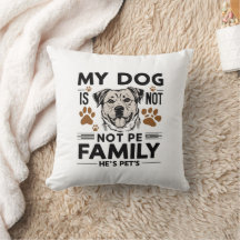 Furry Family Pillow