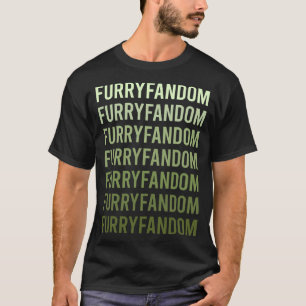 Furry Fandom Furrie Fursona Fursuit Anthro T-Shirt