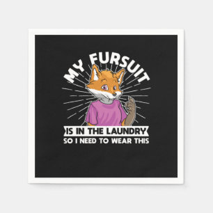 Furry Fandom Furries Fursona Fursuit Serviette