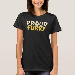Furry Fandom Furries Fursona Proud Furry T-Shirt