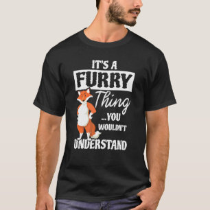 Furry Fandom Furries Süße Tier Cosplay Kostüm T-Shirt