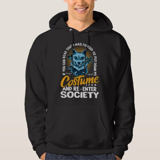 Furry fandom furrys hoodie (Vorderseite)