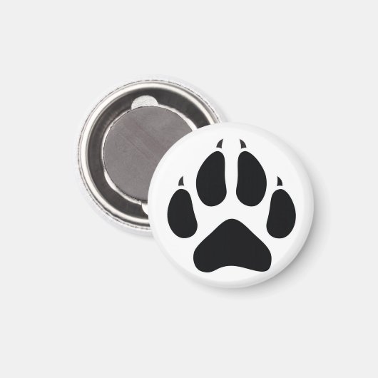 Furry Fandom Magnet (Vorderseite/Rückseite)