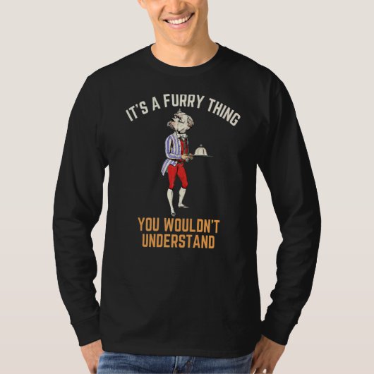 Furry Fandom Pride Animal Furries Cosplay T-Shirt (Vorderseite)