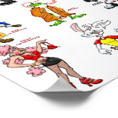 Furry Felons Poster (Ecke)