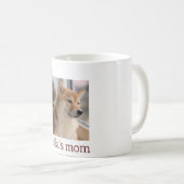 Furry Friend, Loving Mum – Custom Mug Kaffeetasse (VorderseiteRechts)