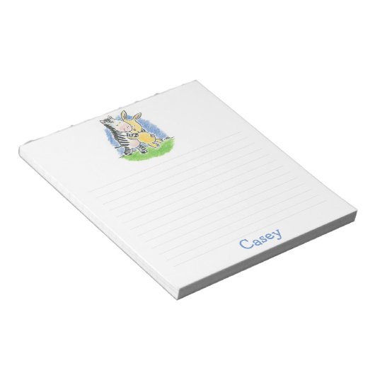 Furry Friends Hugs Note Pad Notizblock (angewinkelt)