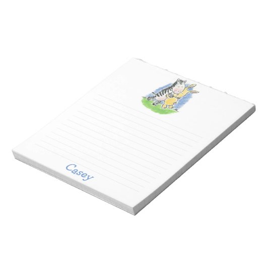 Furry Friends Hugs Note Pad Notizblock (Rotiert)