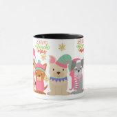 Furry Friends of Grinchmas Tasse (Zentrum)