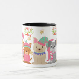 Furry Friends of Grinchmas Tasse