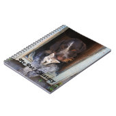 Furry Friends Pet History Notebook Notizblock (Linke Seite)