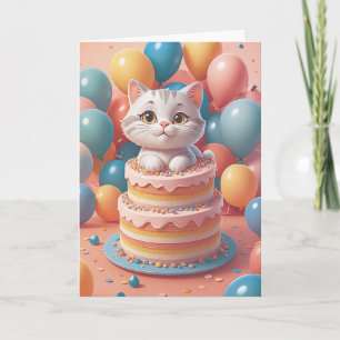 Furry Friends Wishing You Happy Birthday Karte
