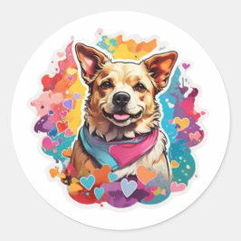 Furry Friends: Wunderbare Dog Stickers