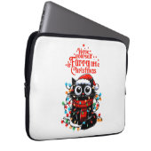 Furry Little Christmas Laptopschutzhülle (Vorne Rechts)
