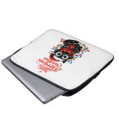 Furry Little Christmas Laptopschutzhülle (Vorne Knopf)
