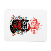 Furry Little Christmas Magnet (Horizontal)