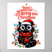 Furry Little Christmas Poster (Vorne)