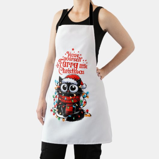 Furry Little Christmas Schürze (InSitu)