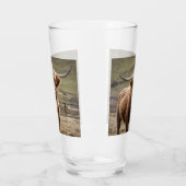 **"Furry Majestät: The Wooly Brown Highland Cow"** Glas (Links)