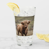 **"Furry Majestät: The Wooly Brown Highland Cow"**