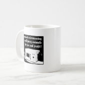 Furry Microwave Funny Mug Spaß Kaffeetasse (Vorderseite Links)