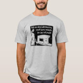 Furry Microwave Funny Shirt Spaß (Vorderseite)